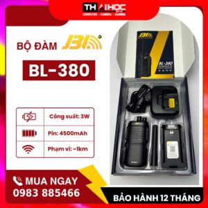 MÁY BỘ ĐÀM JBL BL-380. DÒ TẦN SỐ TỰ ĐỘNG